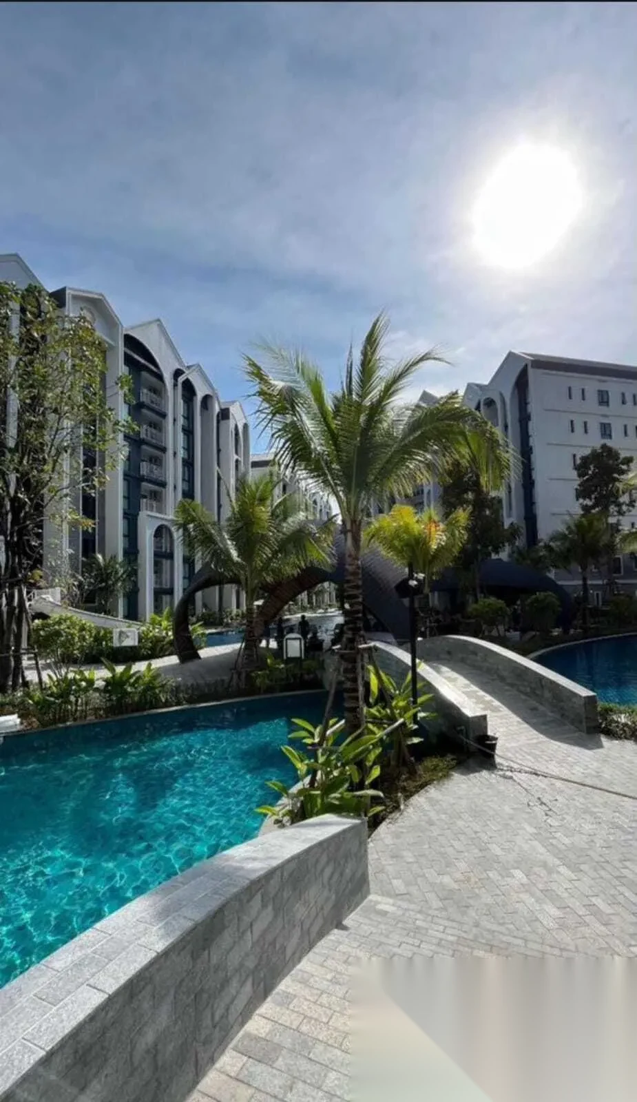 1 Bedroom Apartment for rent at The Title Halo 1 complex · Sakhu · Pool View — photo 12