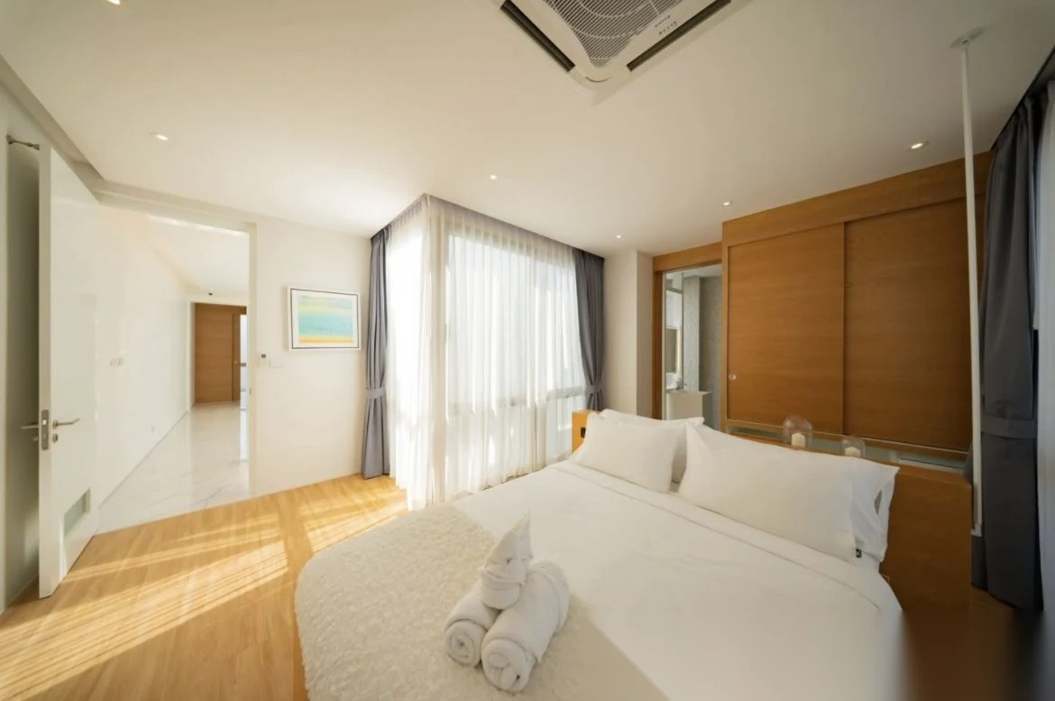 3 Bedroom Villa for rent at The Residence complex · Thep Krasattri · Pool View — photo 3
