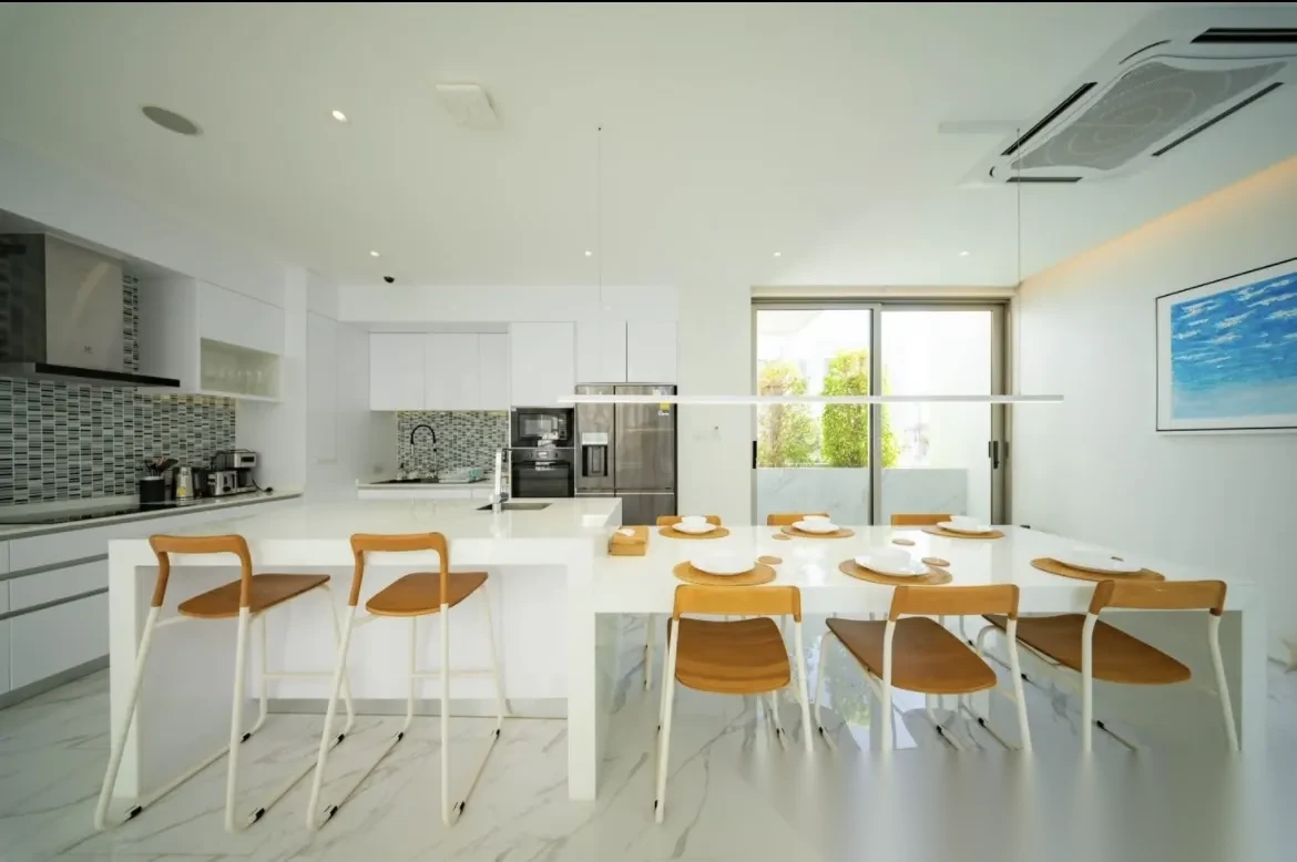 3 Bedroom Villa for rent at The Residence complex · Thep Krasattri · Pool View — photo 12