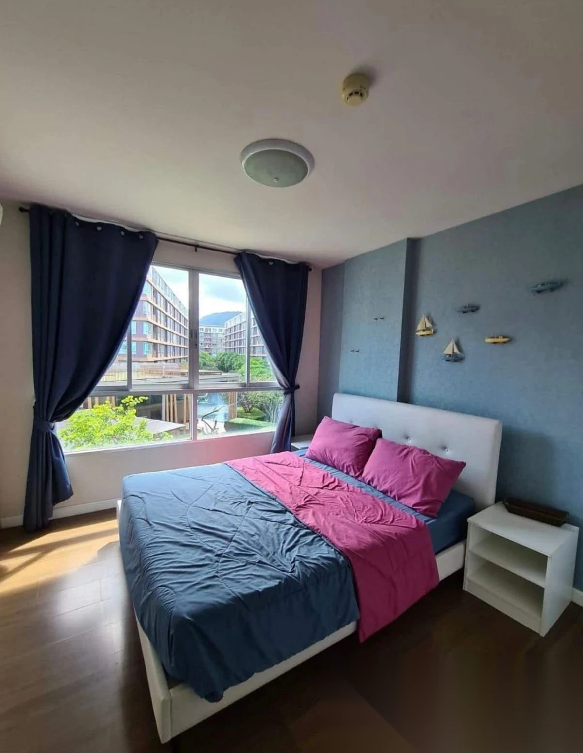 Апартаменты 2BR в ЖК D Condo Creek · Кату · Вид на бассейн — фото 4