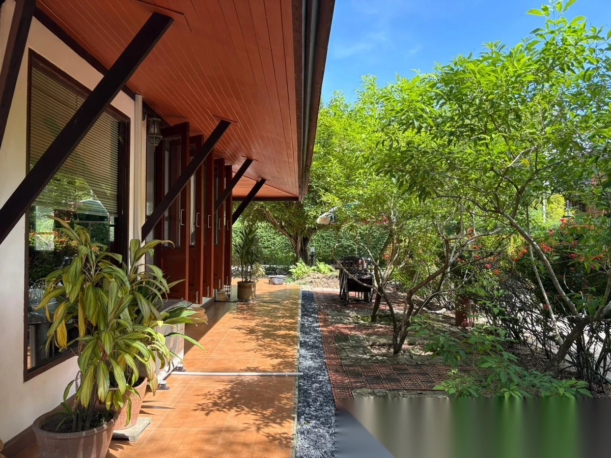 4 Bedroom Villa for rent at Phuket-Thaihouse complex · Thep Krasattri · Garden View — photo 9