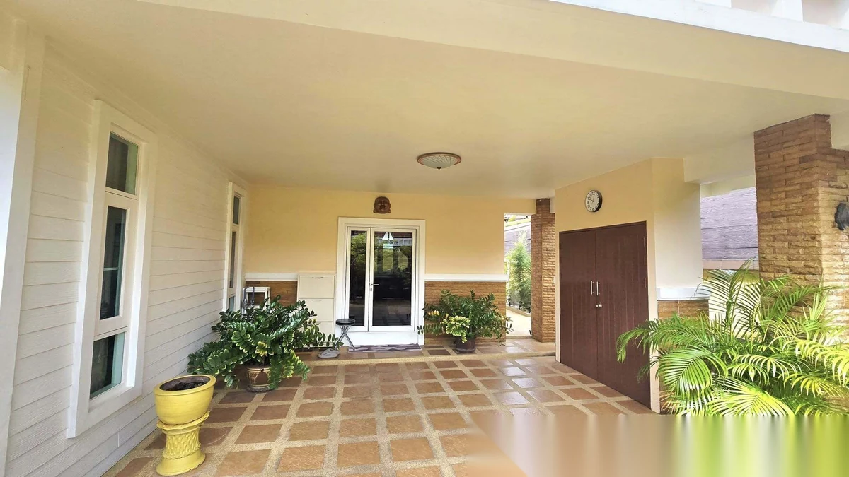 3 Bedroom House for rent at Sun Palm Village complex · Chalong · Pool View — photo 2