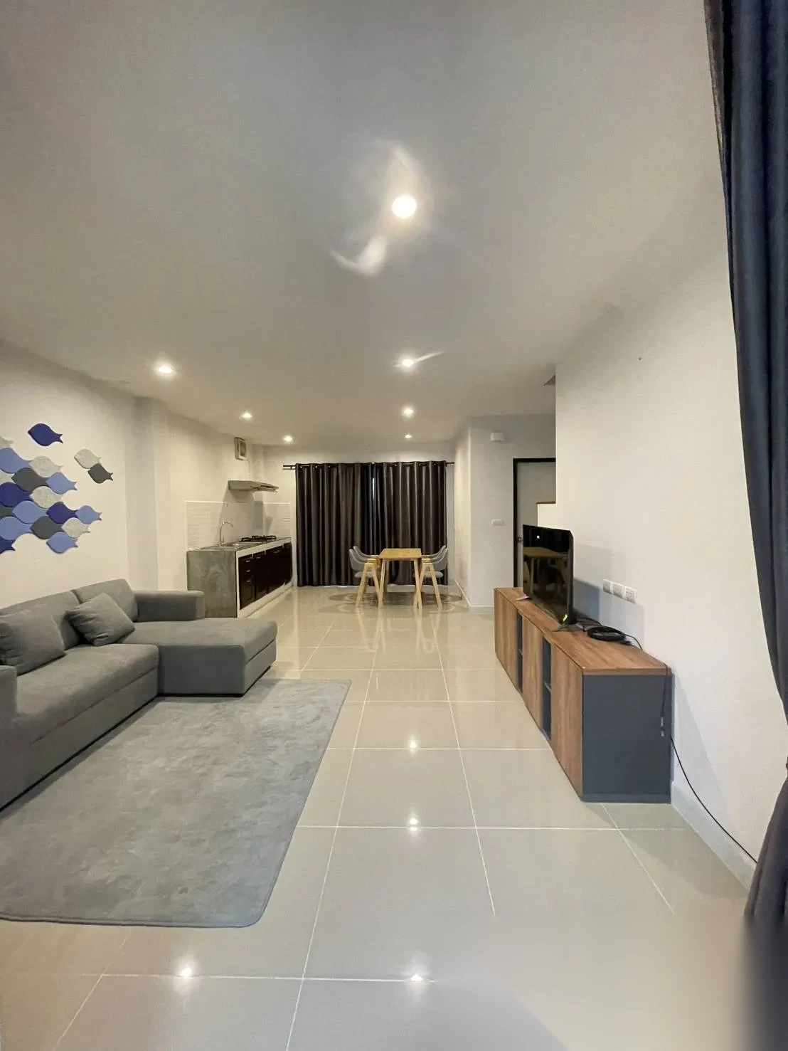 3 Bedroom Townhouse for rent at Supalai Bella Thalang Phuket complex · Thep Krasattri · Pool Access — photo 3