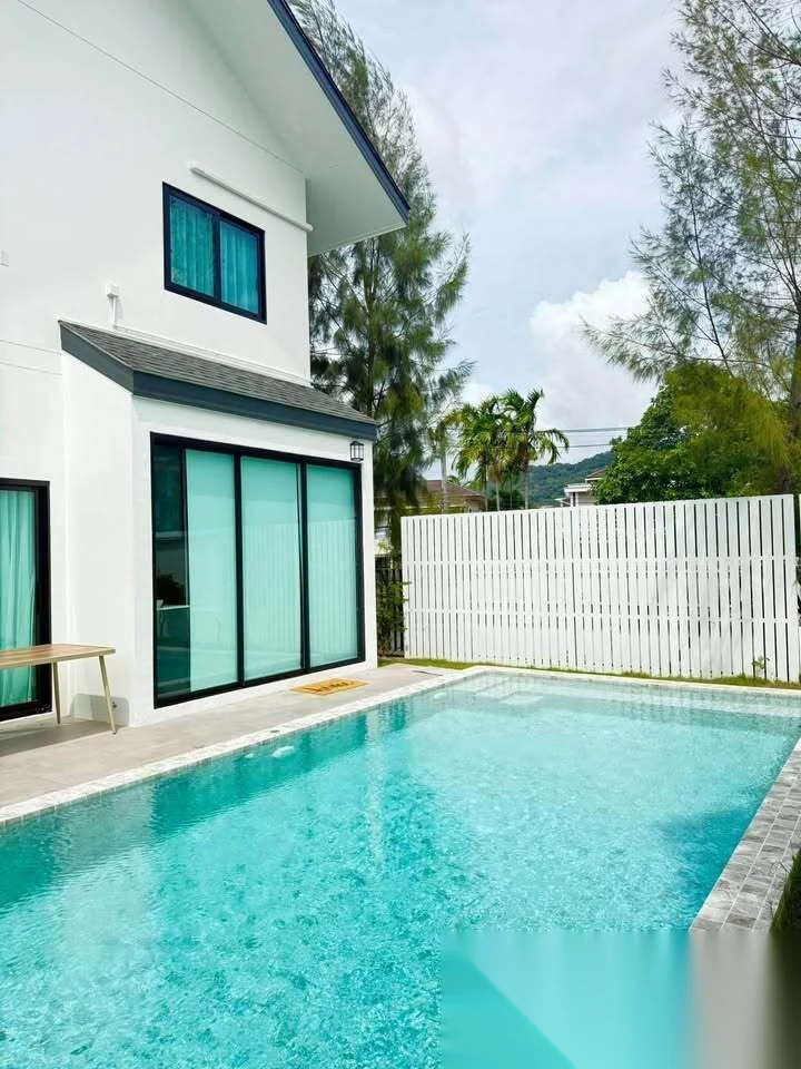 Вилла 3BR в комплексе Nimman Phuket · Пхукет-таун · Вид на бассейн — фото 7