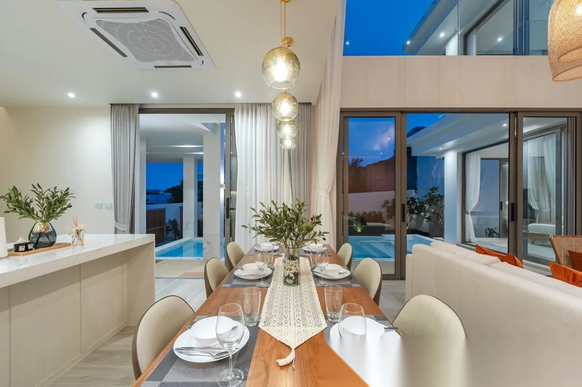 4 Bedroom Villa for rent at Alisa Pool Villa complex · Si Sunthon · Pool View — photo 6