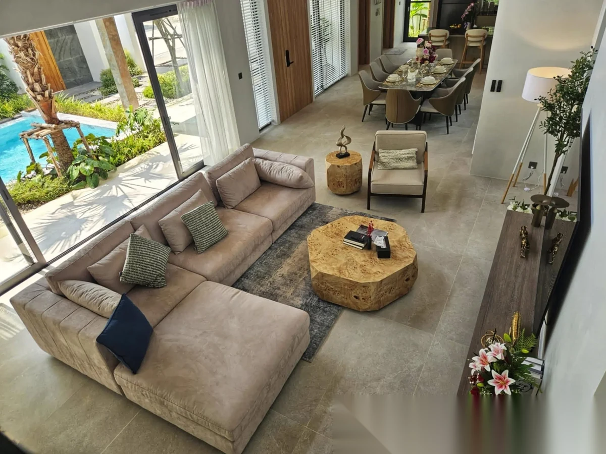 3 Bedroom Villa for rent at Vinzita Elite Residence complex · Si Sunthon · Pool View — photo 8