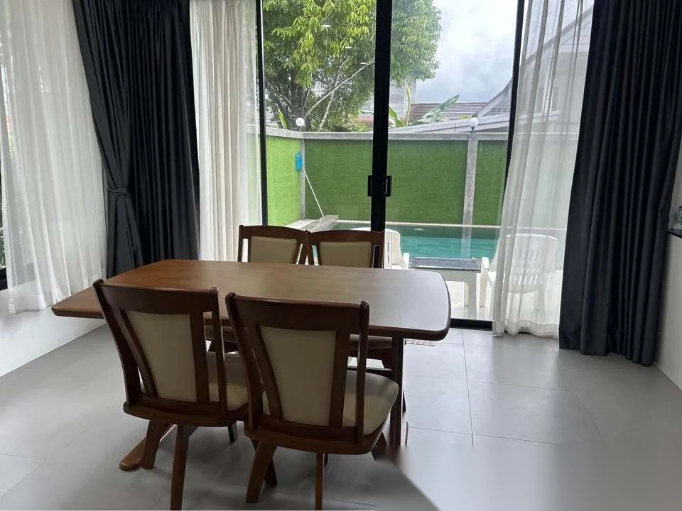 Вилла 3BR в комплексе Kankrao Pool View · Си Сунтон · Вид на бассейн — фото 12