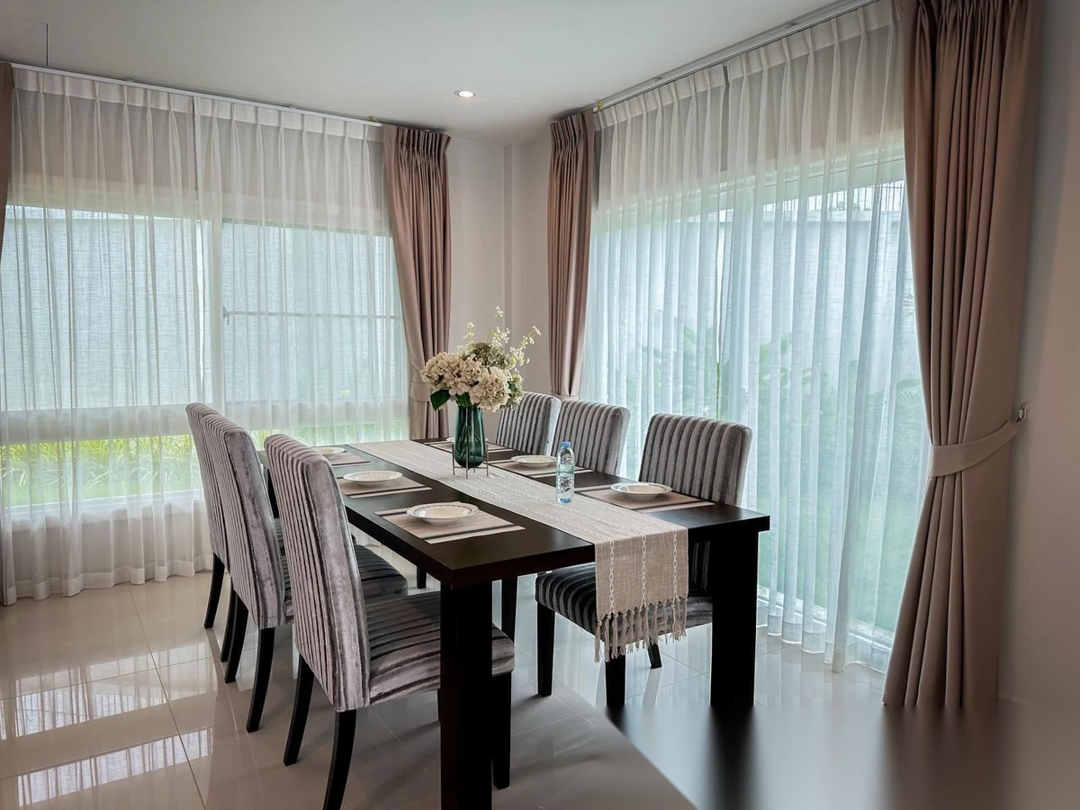 4 Bedroom House for rent at Supalai Palm Spring Banpon Phuket complex · Si Sunthon · Garden View — photo 3