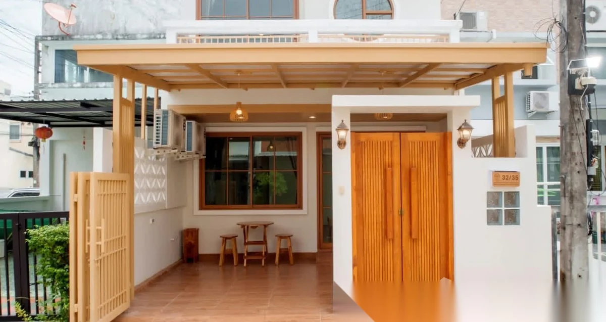 3 Bedroom Townhouse for rent at Cozy Japanese Style House In Phuket Town complex · Phuket Town