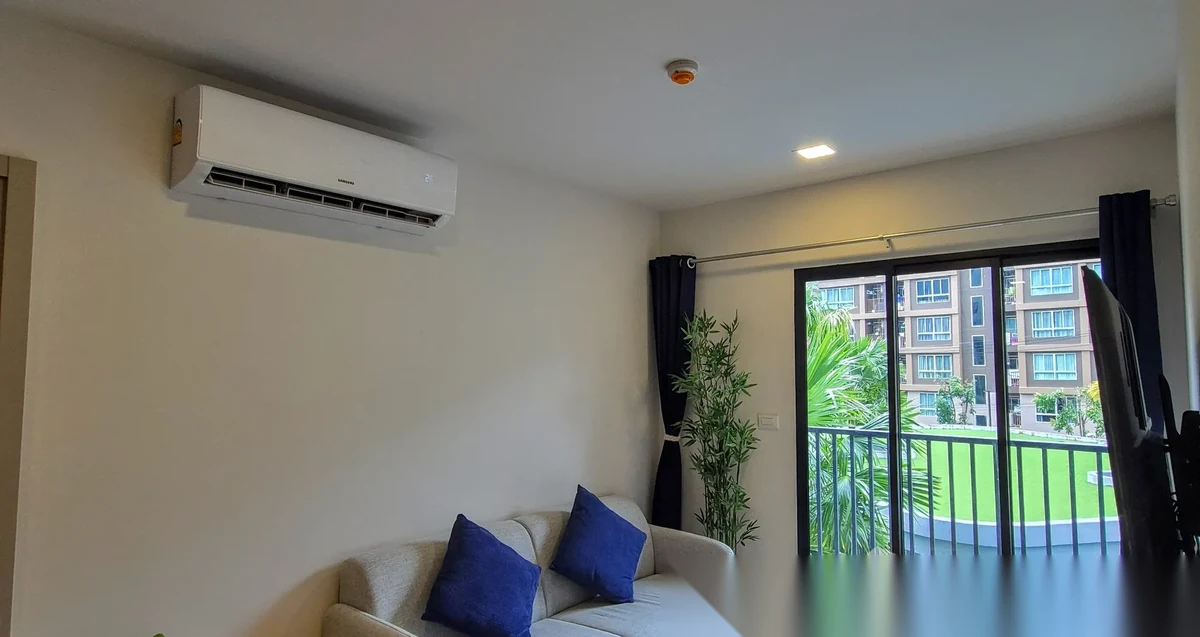 Апартаменты 2BR в ЖК Dcondo Reef Phuket · Кату · Вид на бассейн — фото 2