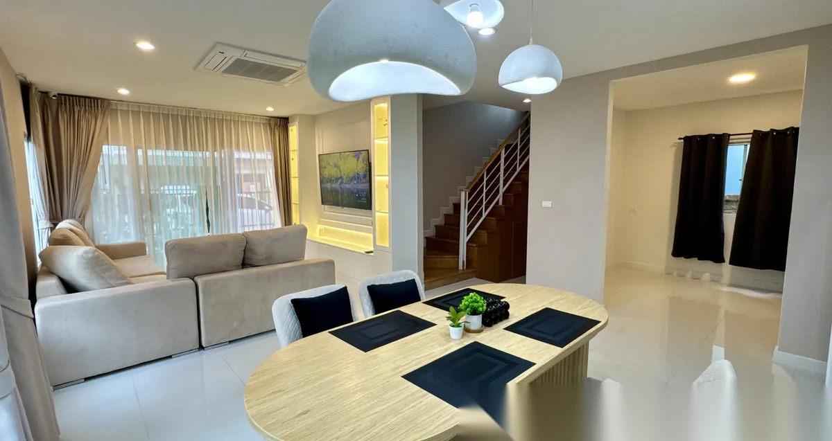 3 Bedroom House for rent at The Plant Thepkrasatti-Thalang complex · Thep Krasattri · Pool View