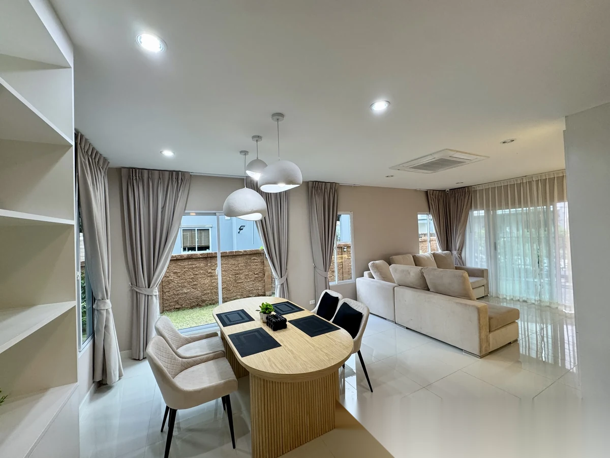 3 Bedroom House for rent at The Plant Thepkrasatti-Thalang complex · Thep Krasattri · Pool View — photo 5