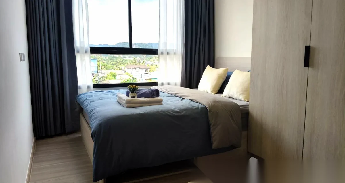 Апартаменты 1BR в ЖК Dcondo Reef Phuket · Кату · Выход к бассейну