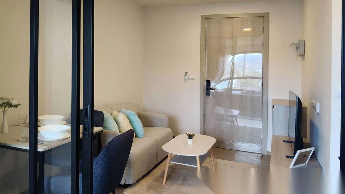 Апартаменты 1BR в ЖК Dcondo Reef Phuket · Кату · Выход к бассейну — фото 2