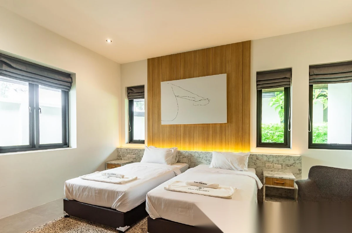 2 Bedroom Villa for rent at Taan Residence complex · Choeng Thale · Pool View — photo 5