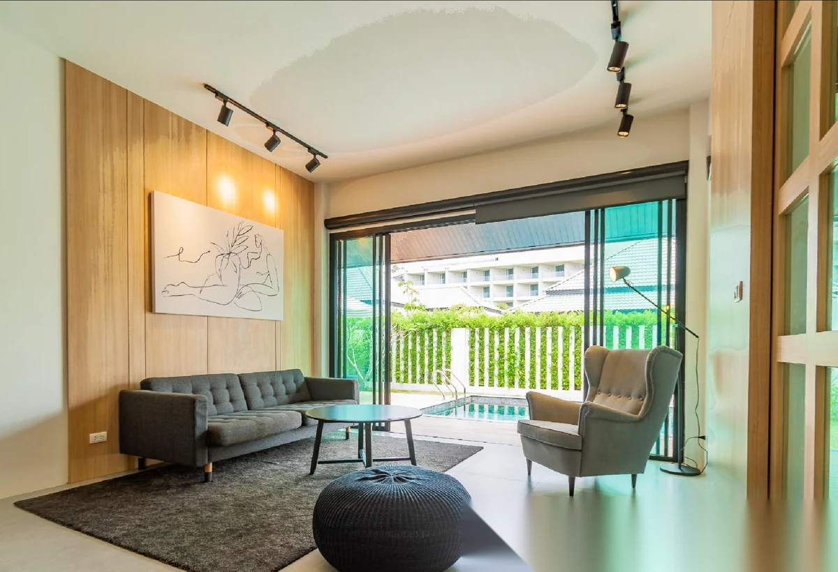 2 Bedroom Villa for rent at Taan Residence complex · Choeng Thale · Pool View — photo 8