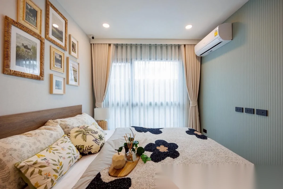 Апартаменты 2BR в ЖК Space Cherngtalay Condominium · Чернг Тале / Bang Tao · Вид в сад — фото 5
