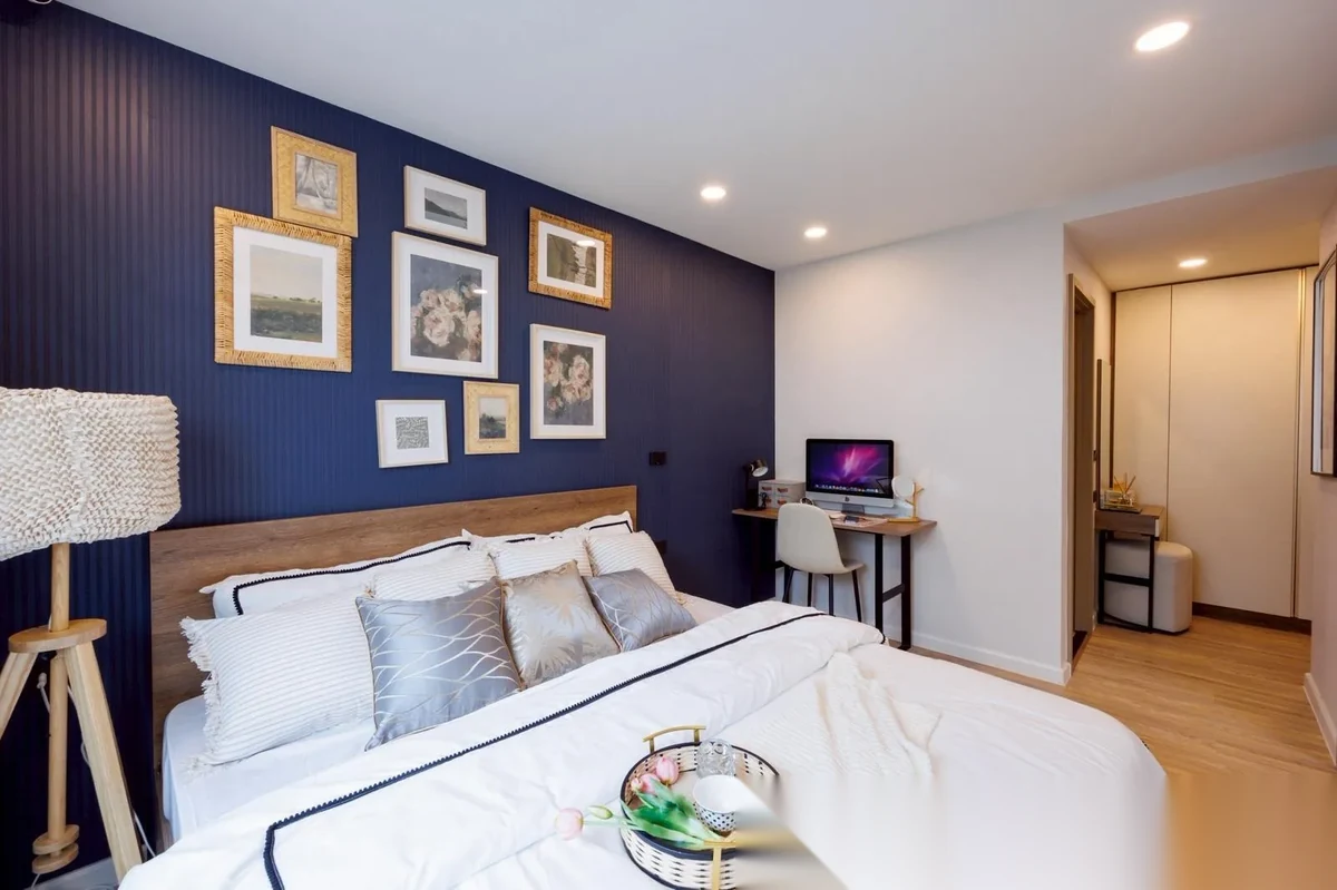 Апартаменты 2BR в ЖК Space Cherngtalay Condominium · Чернг Тале / Bang Tao · Вид в сад — фото 12