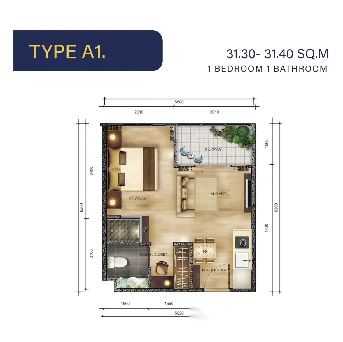 Studio Apartment for rent at Royal Lee The Terminal Phuket complex · Sakhu · Pool Access — photo 9