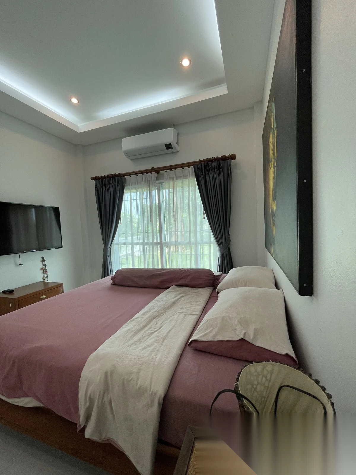 3 Bedroom House for rent at Ban Plernchan 2 complex · Pa Khlok · Garden View — photo 6