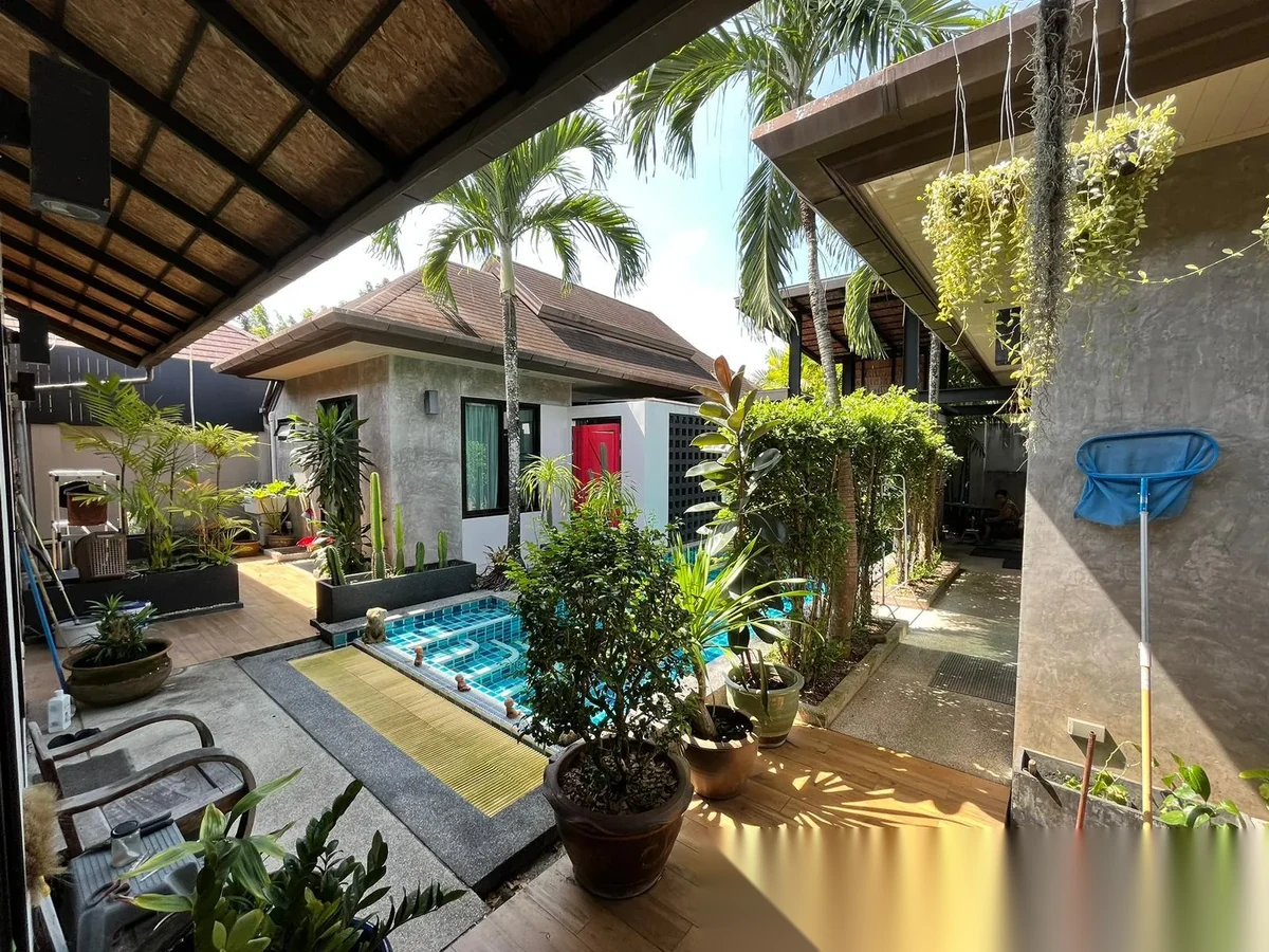 4 Bedroom Villa for rent at Phuket Baan Charoensuk complex · Si Sunthon · Pool View — photo 3