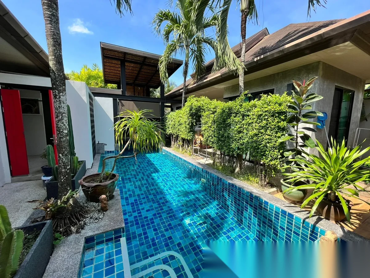4 Bedroom Villa for rent at Phuket Baan Charoensuk complex · Si Sunthon · Pool View — photo 4