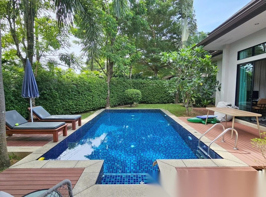 3 Bedroom Villa for sale at Tanode Estate complex · Choeng Thale · Pool View — photo 6