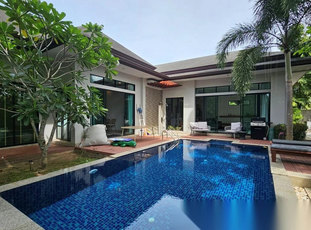 3 Bedroom Villa for sale at Tanode Estate complex · Choeng Thale · Pool View — photo 7