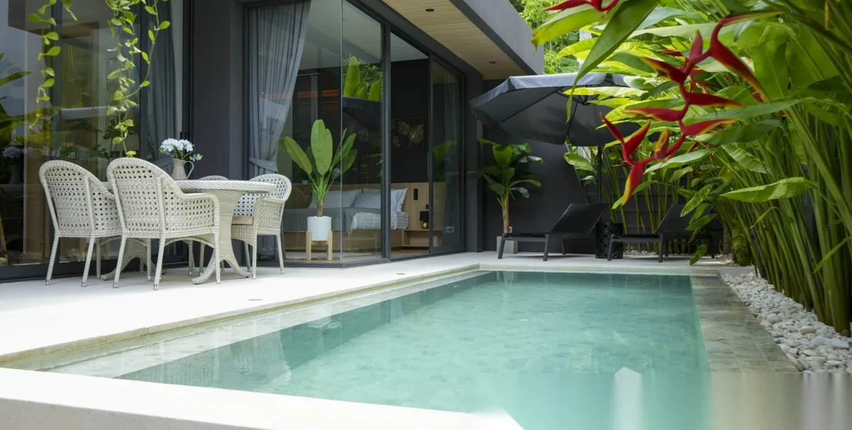 3 Bedroom Villa for rent at Aileen Villas Tropico (Phase 2) complex · Sakhu · Pool View — photo 4