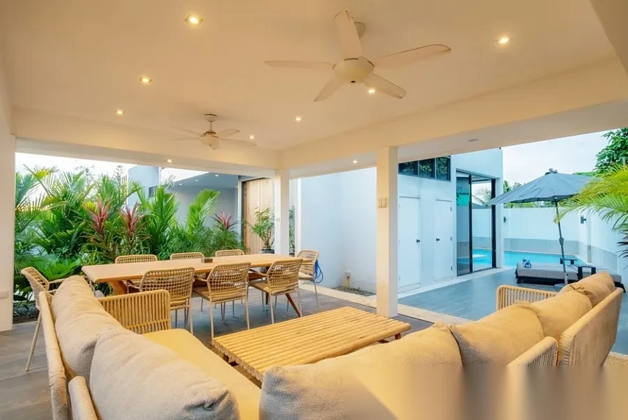 4 Bedroom Villa for sale at The Regent Villa Pasak complex · Si Sunthon · Pool View — photo 9