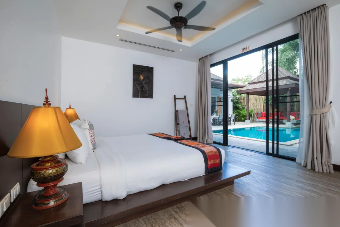 3 Bedroom Villa for rent at Siamaya complex · Si Sunthon · Pool View — photo 5