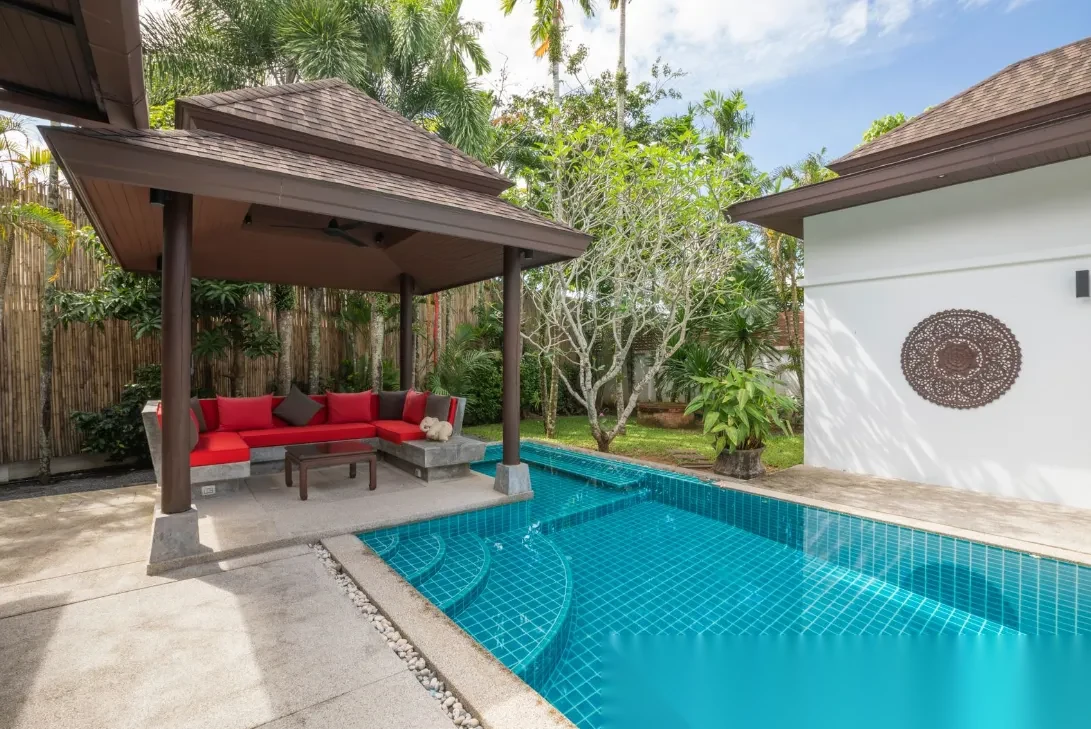 3 Bedroom Villa for rent at Siamaya complex · Si Sunthon · Pool View — photo 10
