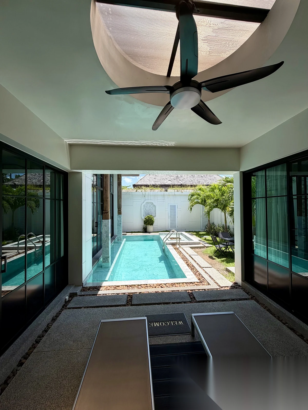 3 Bedroom Villa for sale at Mono Luxury Villa Pasak complex · Si Sunthon · Pool View — photo 5