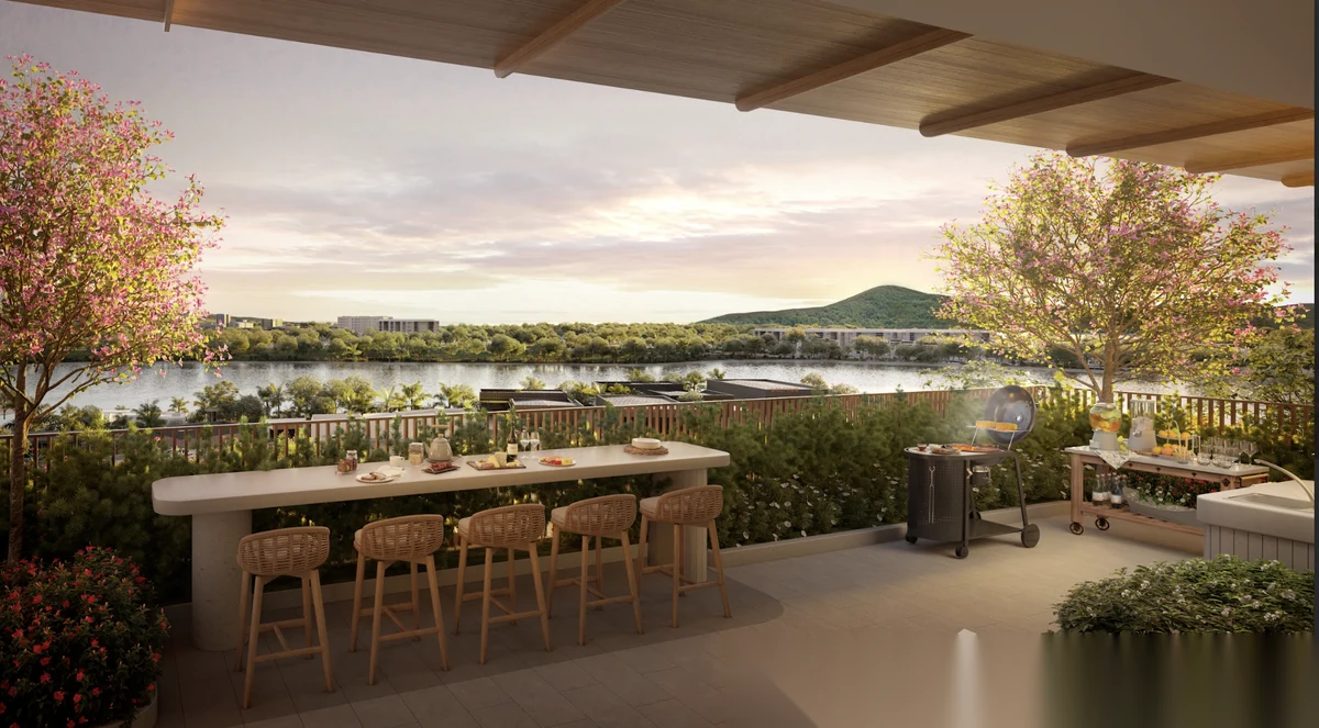 2 Bedroom Apartment for sale at CANVAS Cherngtalay complex · Choeng Thale · Lake View — photo 4