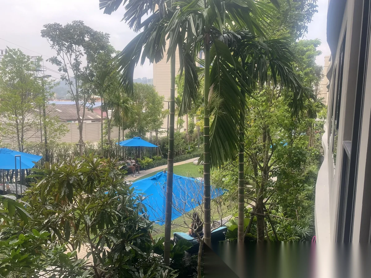 1 Bedroom Apartment for rent at Dcondo Reef Phuket complex · Kathu · Pool View — photo 4