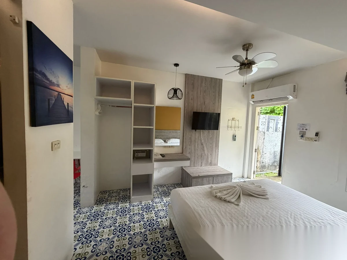 1 Bedroom House for rent at Mama Forest Bungalow complex · Chalong · Garden View — photo 3