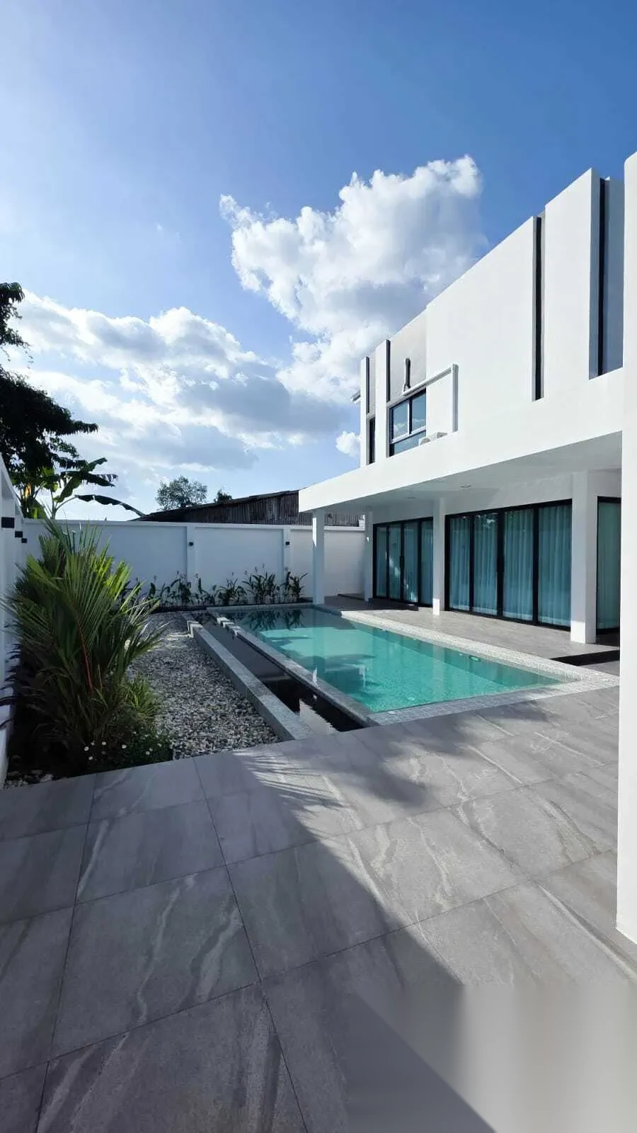 3 Bedroom House for rent at The Passion Thalang complex · Thep Krasattri · Pool View — photo 2