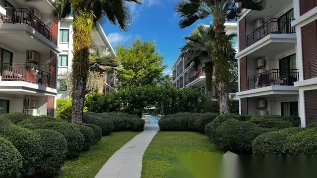 Апартаменты 1BR в ЖК The Title Rawai Phase 3 West Wing · Раваи · Выход к бассейну — фото 7