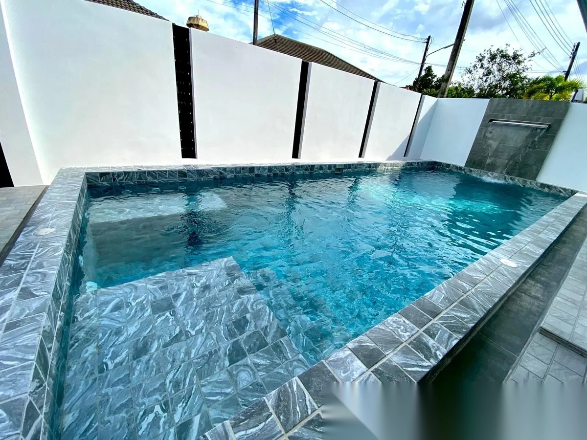 3 Bedroom Villa for rent at Ban Don Garden Home complex · Thep Krasattri · Pool View — photo 2