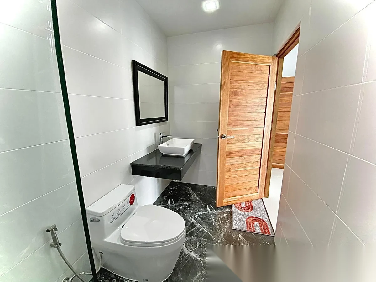 3 Bedroom Villa for rent at Ban Don Garden Home complex · Thep Krasattri · Pool View — photo 7