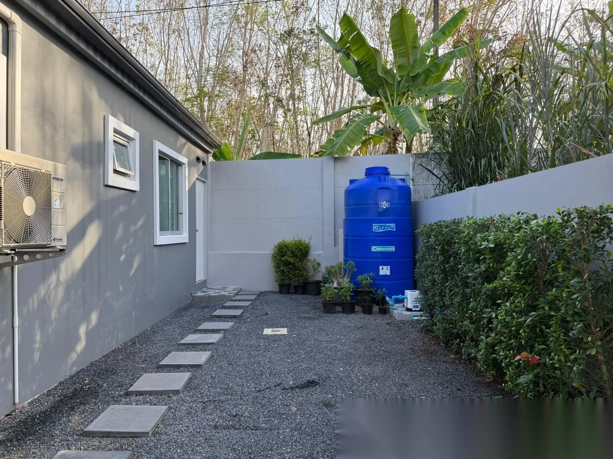 2 Bedroom House for rent at Phanason Garden Home Thalang complex · Thep Krasattri · Garden View — photo 10