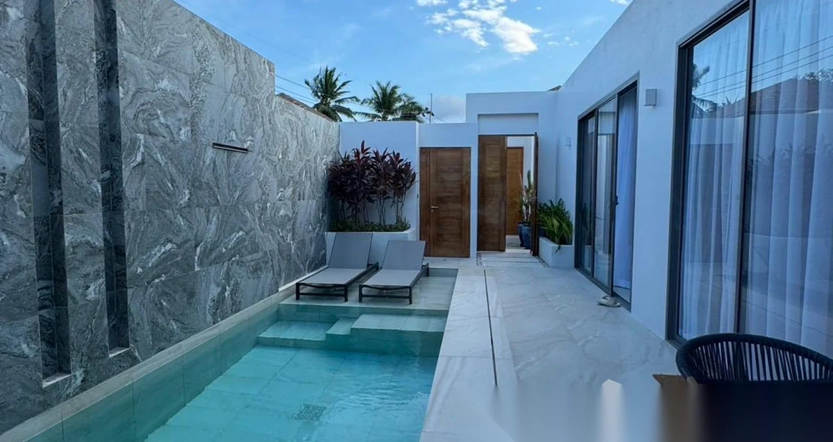 2 Bedroom House for rent at Leela Villas Phuket complex · Si Sunthon · Pool View