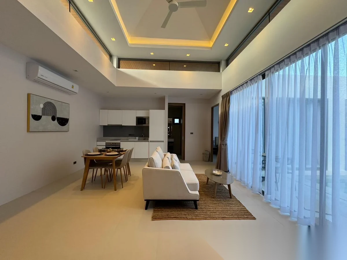 2 Bedroom House for rent at Leela Villas Phuket complex · Si Sunthon · Pool View — photo 8