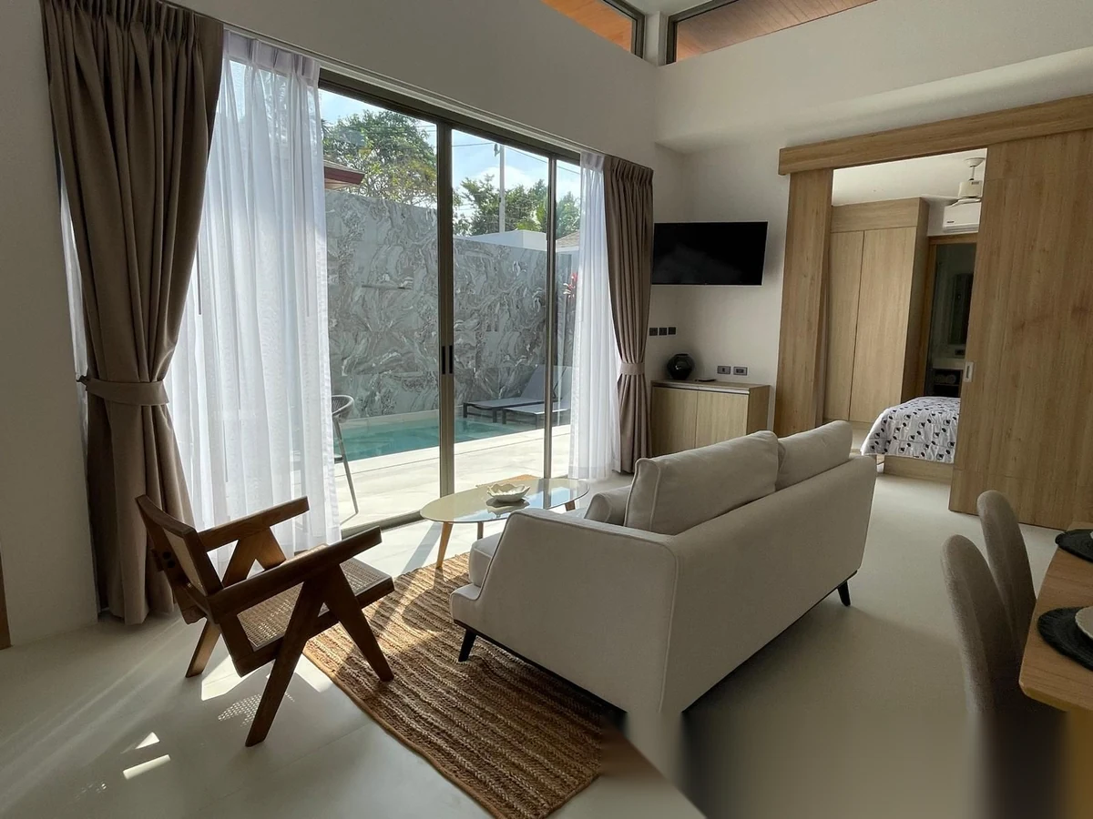 2 Bedroom House for rent at Leela Villas Phuket complex · Si Sunthon · Pool View — photo 10