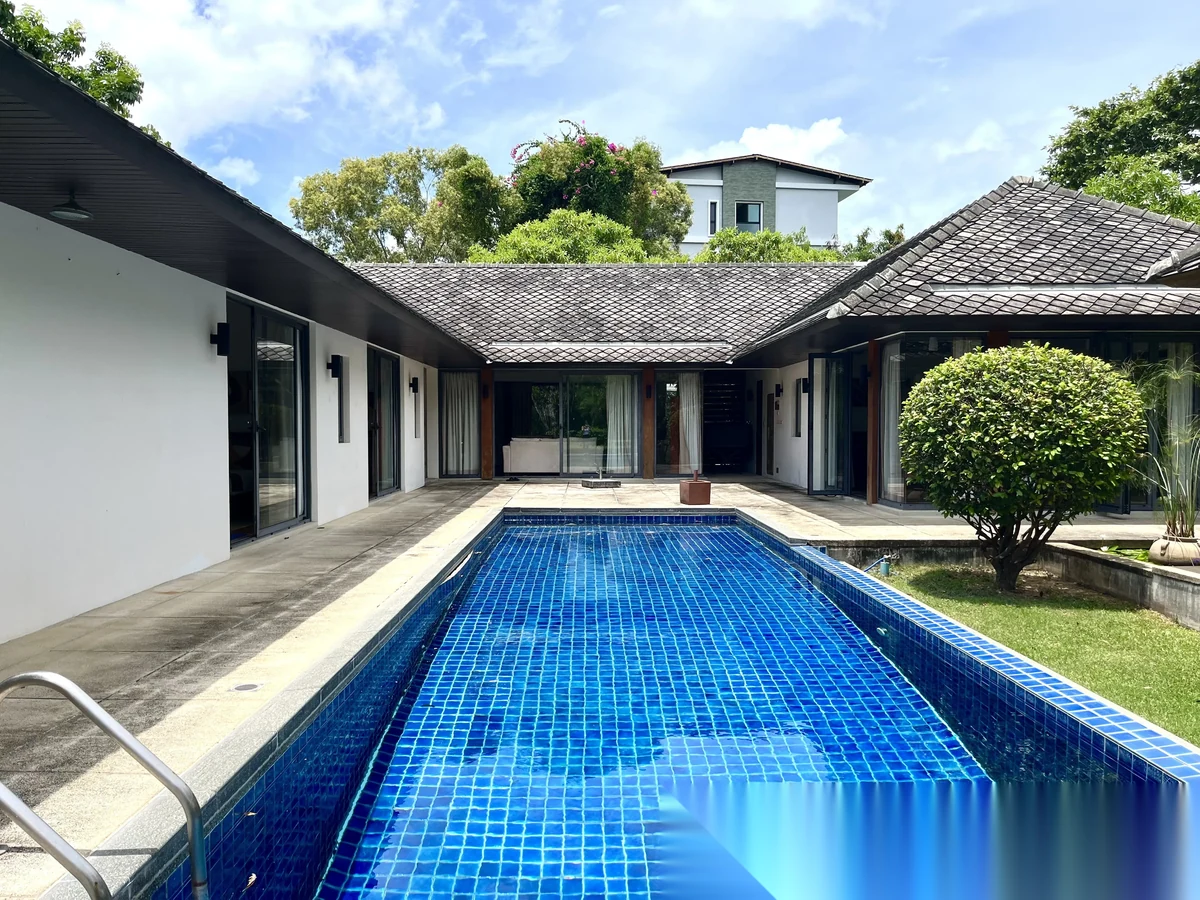 Вилла 3BR в комплексе Rawai Villas · Раваи · Выход к бассейну — фото 26