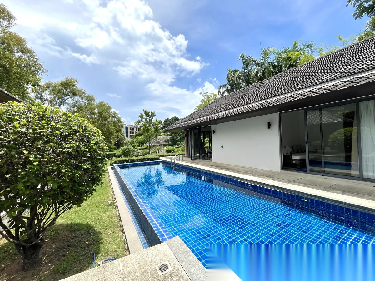 Вилла 3BR в комплексе Rawai Villas · Раваи · Выход к бассейну — фото 28