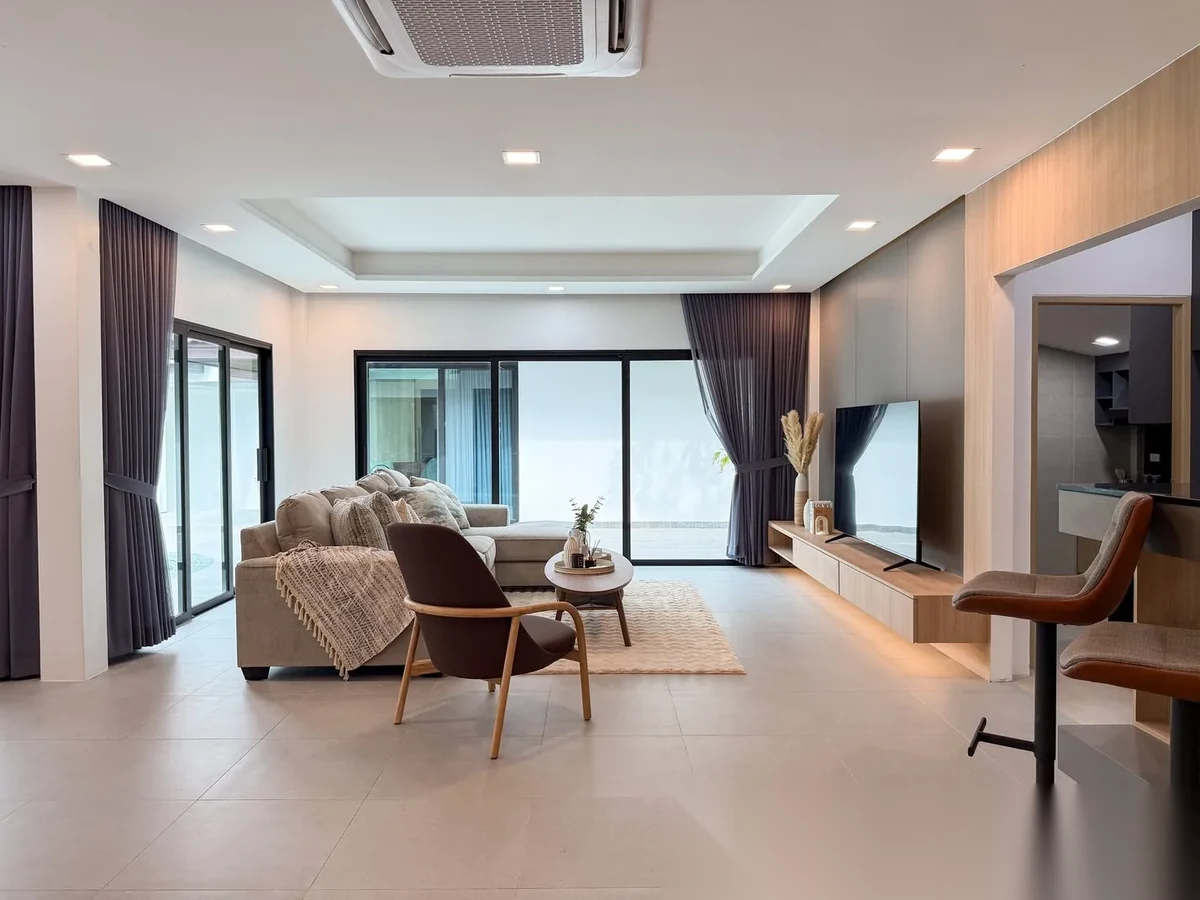 3 Bedroom Villa for sale at The One Horizon Villa complex · Thep Krasattri · Pool View — photo 27