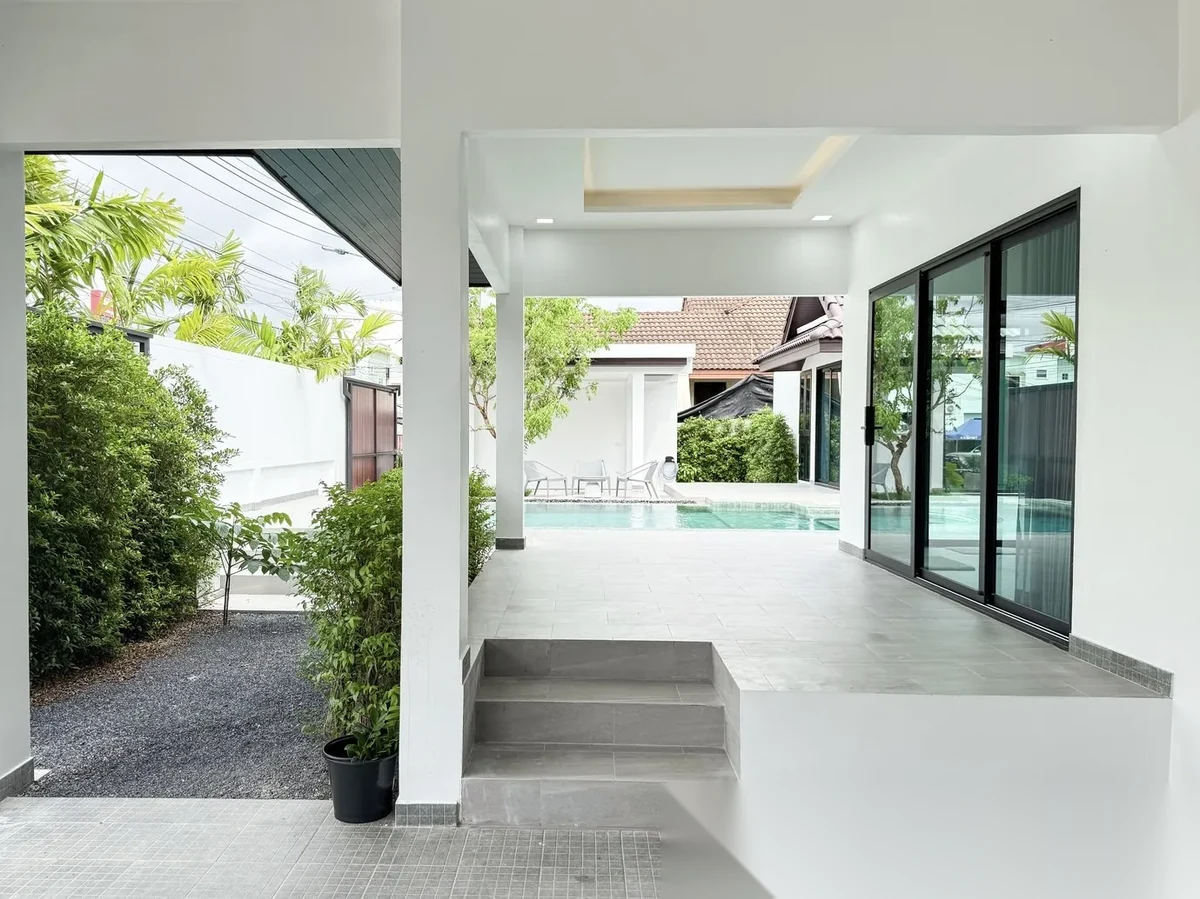 3 Bedroom Villa for sale at The One Horizon Villa complex · Thep Krasattri · Pool View — photo 30