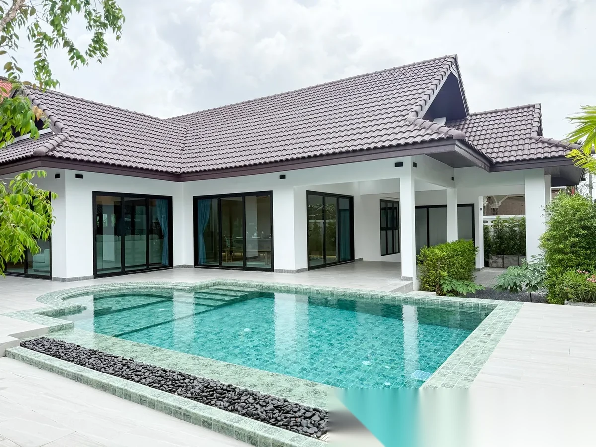 3 Bedroom Villa for sale at The One Horizon Villa complex · Thep Krasattri · Pool View — photo 33