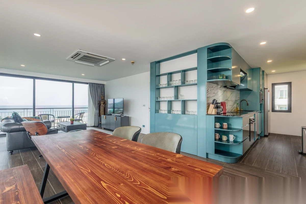 Апартаменты 3BR в ЖК The Bliss Condo by Unity · Патонг · Вид на море — фото 23